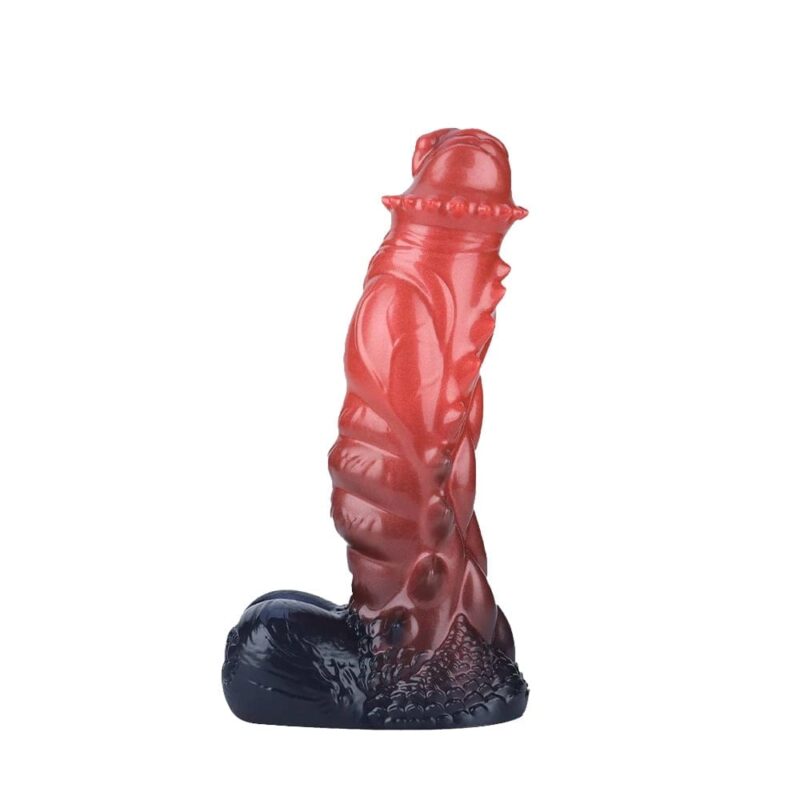 giant space intruders radiant red dildo l