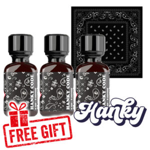 3x Hanky Code Black 24ml + Gratis Hanky